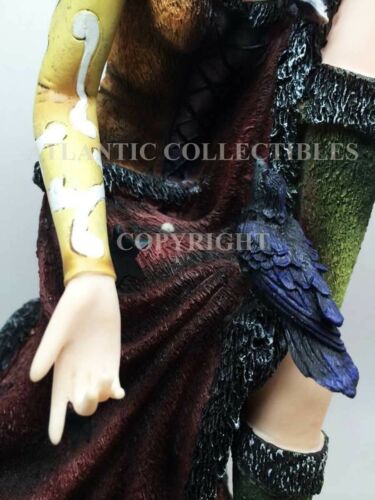 Ebros 15.25 Inch Sun And Moon Sitting Witch With Lantern Statue Figurine