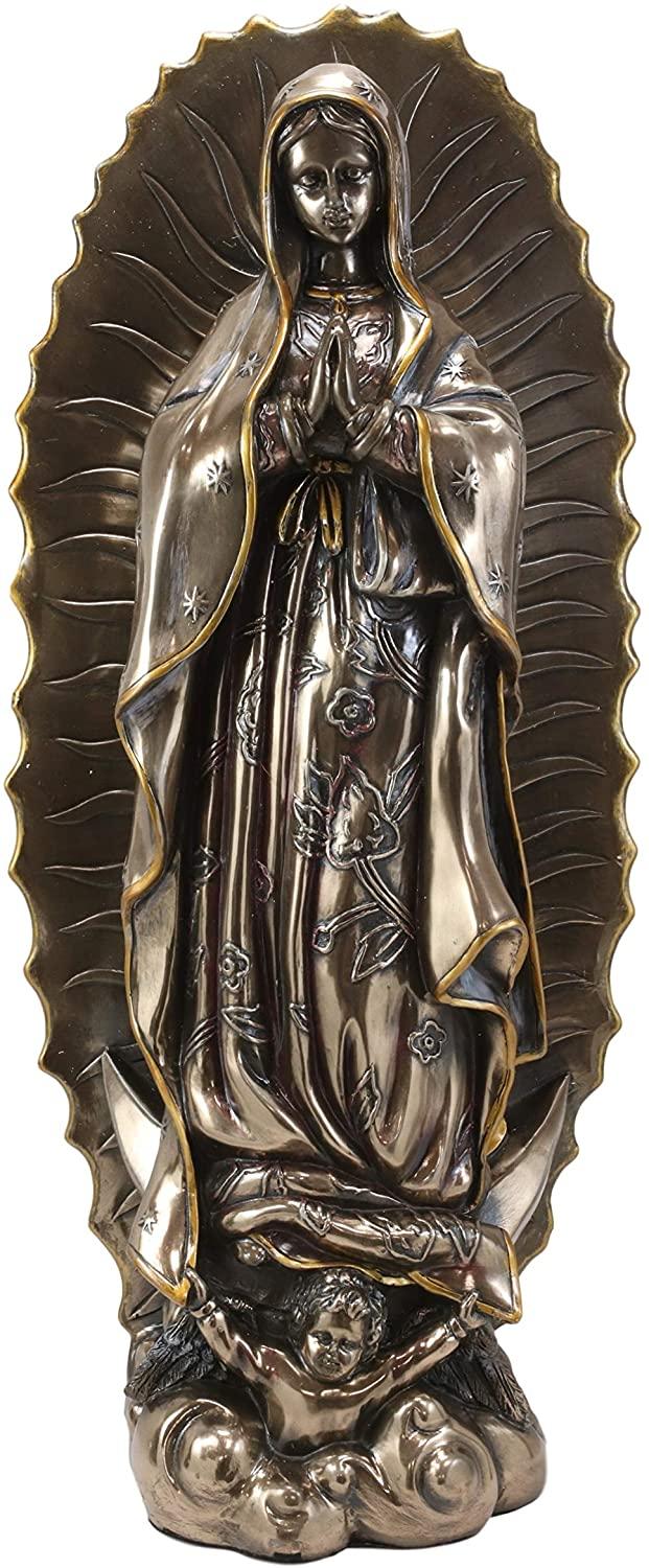 Ebros 19" Tall Large Catholic Blessed Virgin Our Lady Of Guadalupe Statue Holy Mother