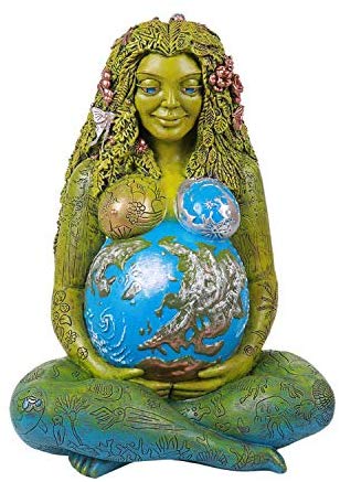 Ebros 24 Inches Tall Millennial Gaia Mother Earth Goddess Statue By Oberon Zell