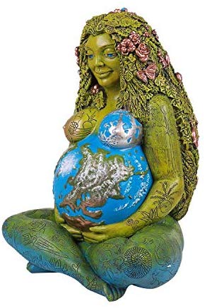 Ebros 24 Inches Tall Millennial Gaia Mother Earth Goddess Statue By Oberon Zell