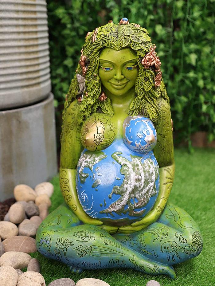 Ebros 24" Tall Millennial Gaia Mother Earth Goddess Statue By Oberon Zell (XL)