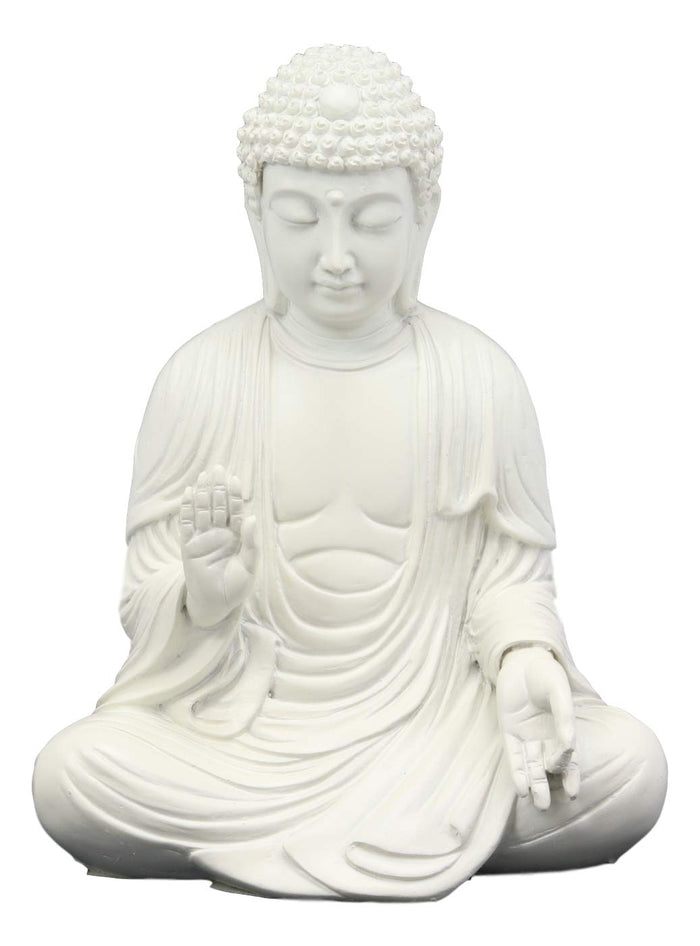 Ebros Abhaya Mudra Buddha Shakyamuni Sitting in Meditation Statue 5.25" Tall Ebros Abhaya Mudra Buddha Shakyamuni Sitting in Meditation Statue 5.25" Tall