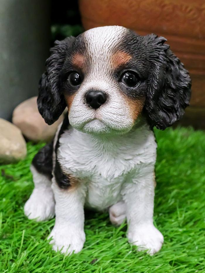 Ebros Adorable Cavalier King Charles Spaniel Dog Breed Statue 5.75" Ebros Adorable Cavalier King Charles Spaniel Dog Breed Statue 5.75"