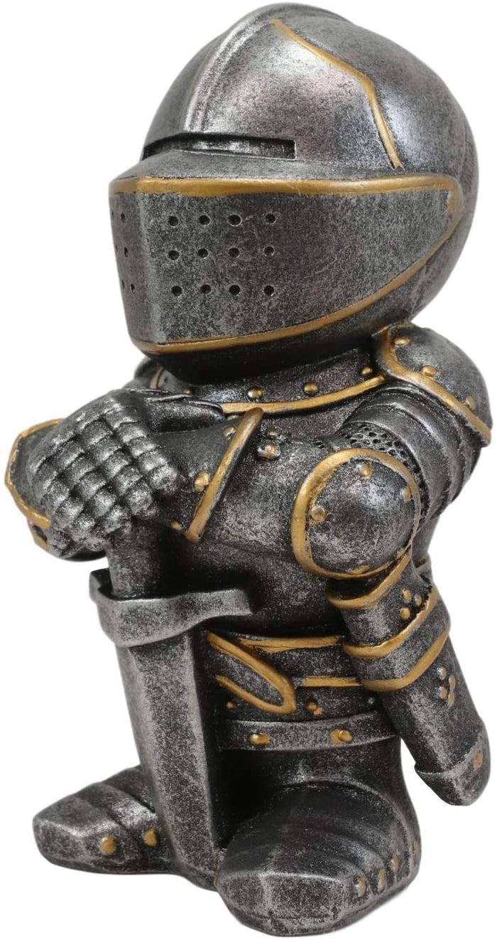 Ebros Anime Chibi Medieval Knight Of The Cross Templar Crusader Figurine 4.5" H