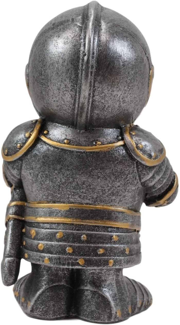Ebros Anime Chibi Medieval Knight Of The Cross Templar Crusader Figurine 4.5" H