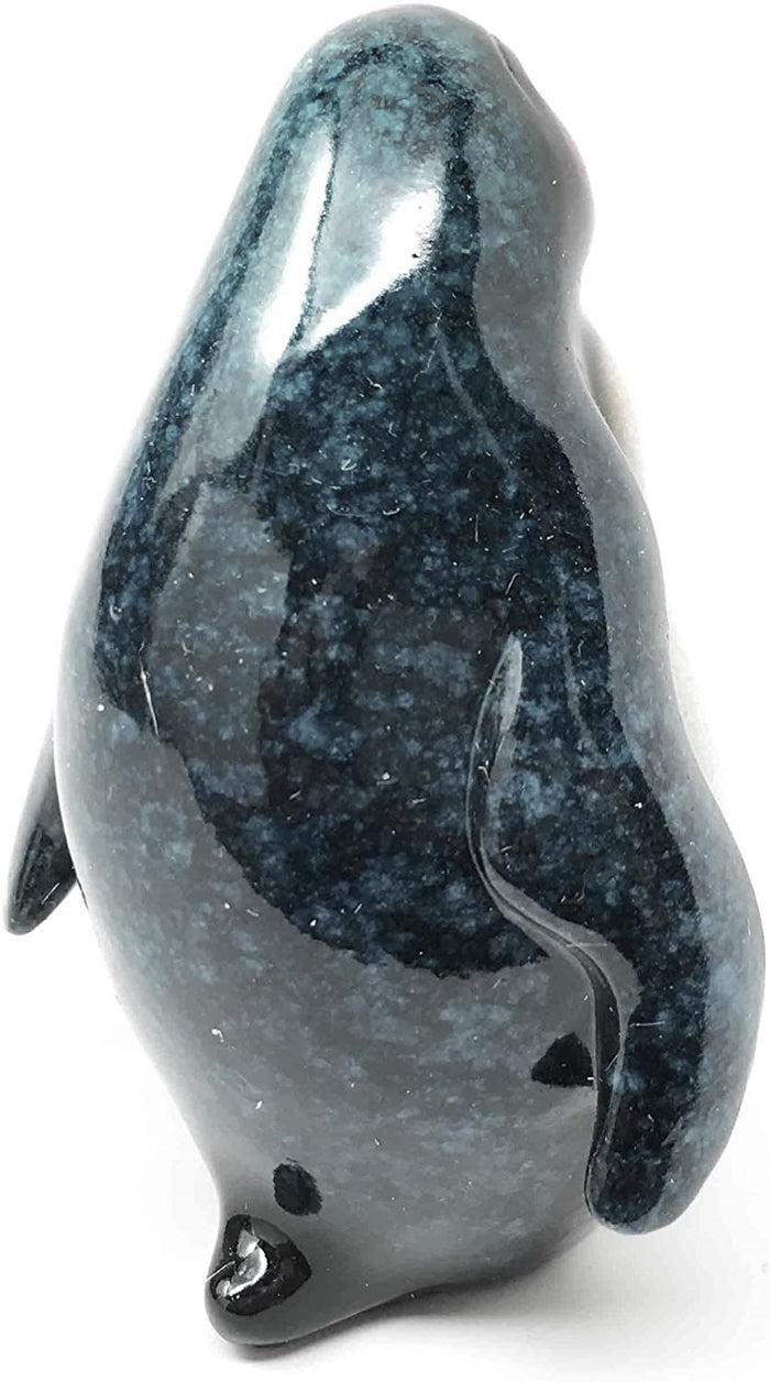Ebros Antarctica Ice Habitat Cute Emperor Penguin Chick Dancing Mini Figurine