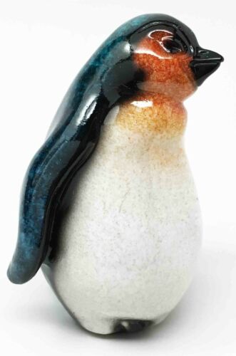 Ebros Antarctica Ice Habitat Cute Emperor Penguin Chick Dancing Mini Figurine