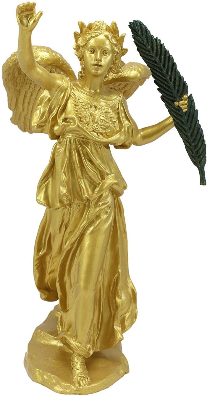 Ebros Augustus Saint Gaudens Rendition Of Allegorical Winged Victory Statue 12"H