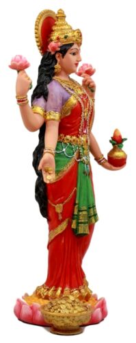 Ebros Beautiful Lakshmi Statue Deity Of Beauty Hindu Goddess Of Wealth Prosperity