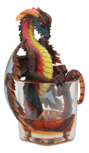 Ebros Beverage Drunken Spirit Dragon 7.75" Tall Fantasy Figurine (Rum Dragon)