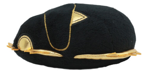 Ebros Black & Gold Egyptian God Atum Khepera Scarab Beetle Small Soft Plush Doll