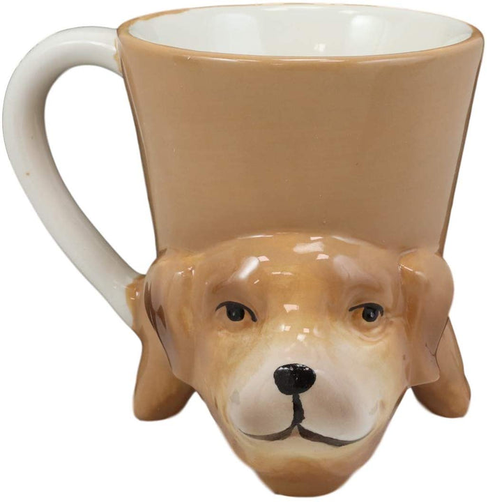 Ebros Bottoms Up Acrobatic Chocolate Dog Coffee Mug Drink Cup 11oz Decor Ebros Bottoms Up Acrobatic Chocolate Dog Coffee Mug Drink Cup 11oz Decor
