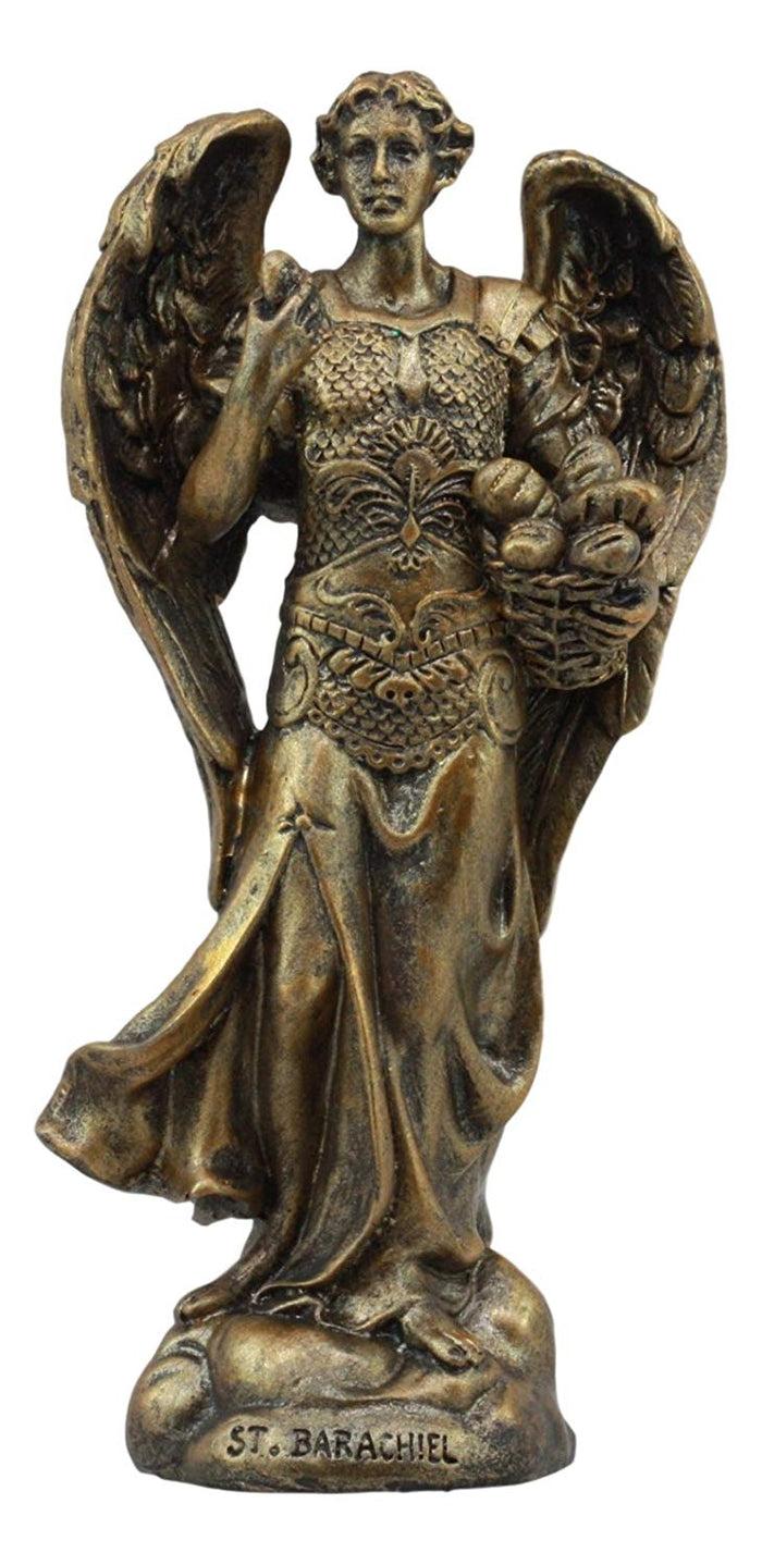 Ebros Bronzed Byzantine Orthodox Catholic Church Seven Archangels Statue Set 4.75"Tall