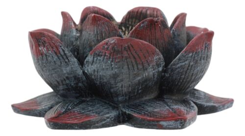 Ebros Buddha Padma Lotus Incense Holder Burner Figurine 4" Diameter Eastern Enlightenment Buddhist Meditation Home Fragrance Decor Accessory Statue