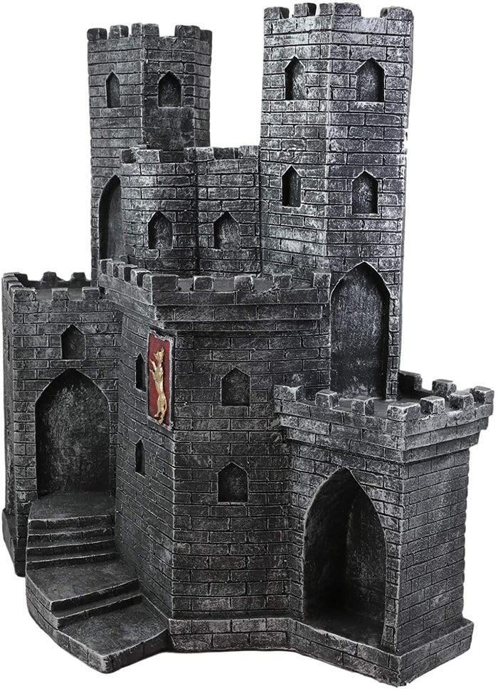 Ebros Castle Fortress Display Stand Figure For Miniature Knights (Display Only)