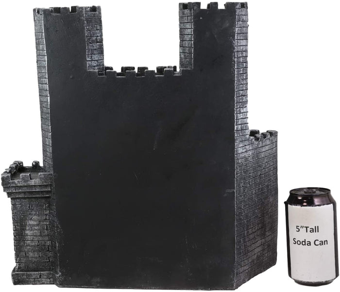 Ebros Castle Fortress Display Stand Figure For Miniature Knights (Display Only)