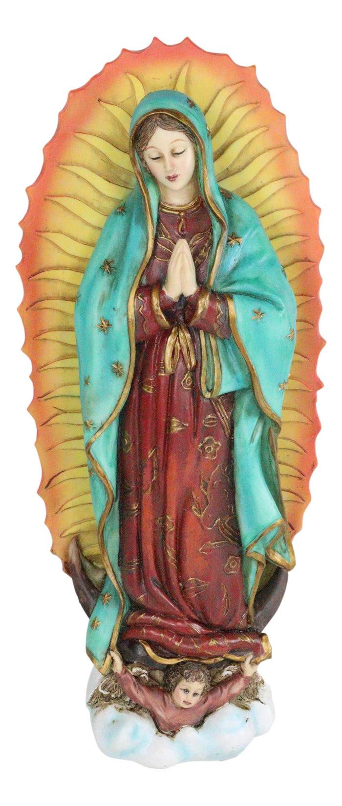 Ebros Catholic Divinity Blessed Virgin Mary Our Lady Of Guadalupe Figurine 10" Tall