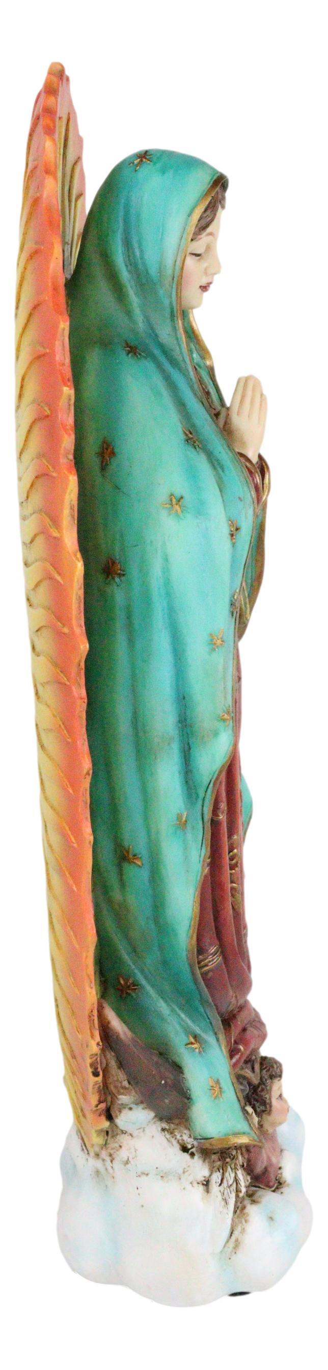 Ebros Catholic Divinity Blessed Virgin Mary Our Lady Of Guadalupe Figurine 10" Tall