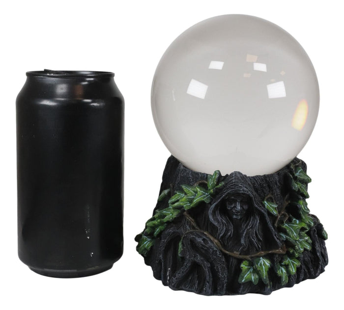 Ebros Celtic Triple Goddess Mother Maiden Crone Scrying Glass Gazing Ball 8" H