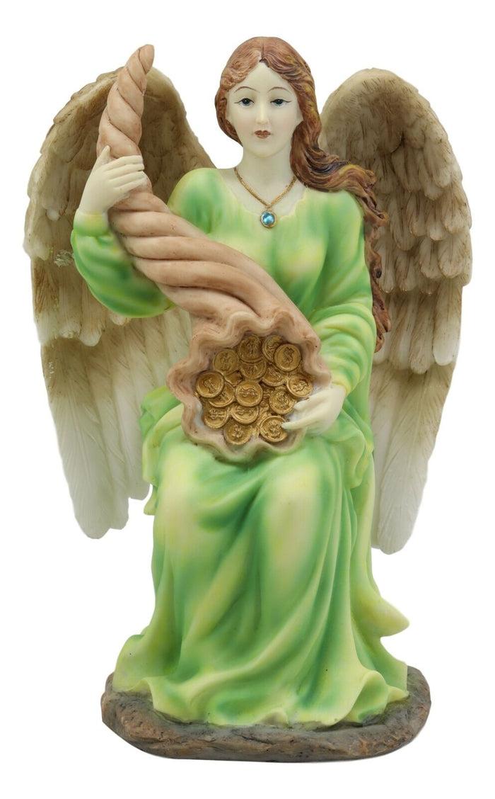 Ebros Colorful Sitting Roman Angel Of Abundance Prosperity Positive Energy Statue 7"H