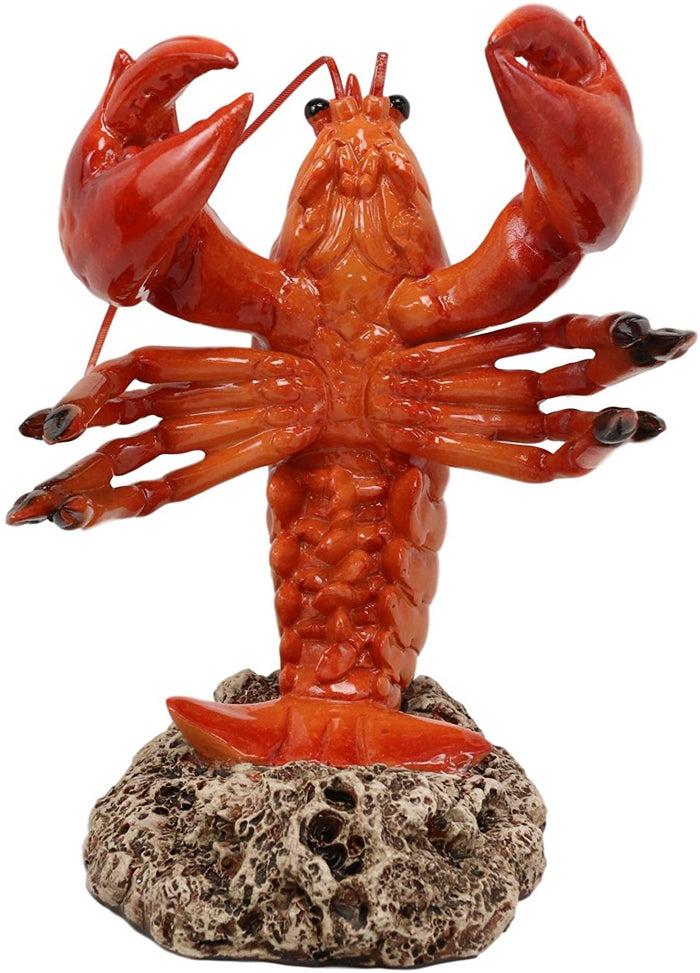 Ebros Dancing Red Lobster Drunken Cajun Creole Delight Wine Bottle Holder 7.5"H
