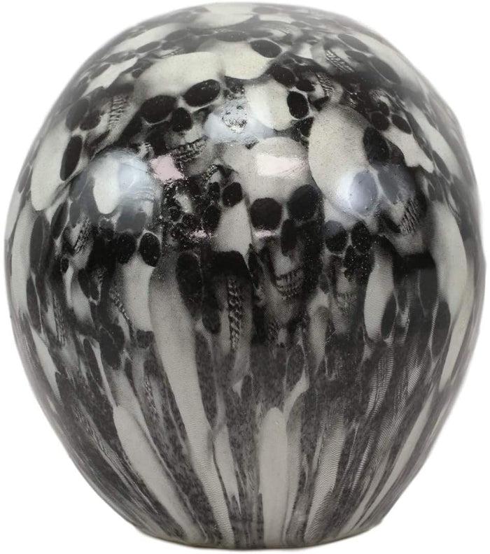 Ebros Day Of The Dead Black Ossuary Lost Souls Tattoo Sugar Cranium Skull Statue