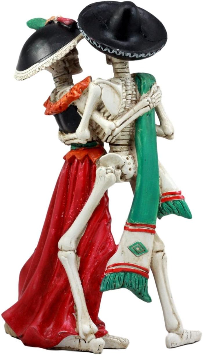Ebros Day Of The Dead Celebration Skeleton Couple Dancing Figurine 12 Inch