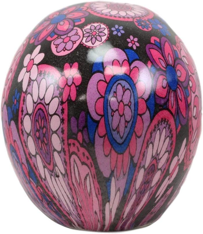 Ebros Day Of The Dead Fuschia Pink Metronome Floral Tattoo Sugar Skull Statue