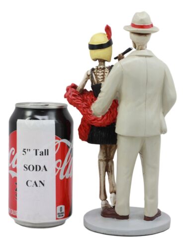 Ebros Day Of The Dead Roaring Twenties Great Gatsby Skeleton Flapper Couple Figurine 8.5" H