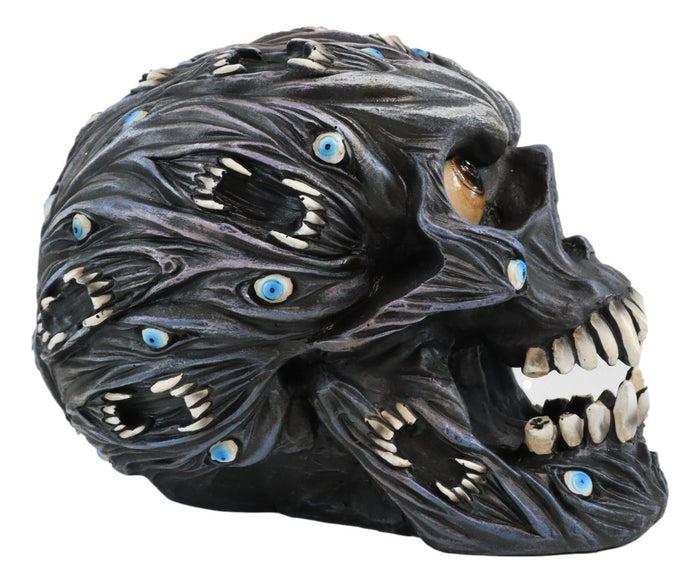 Ebros Demonic Alien Evil Eyes And Fangs Morphing Vampire Skull Ossuary Figurine
