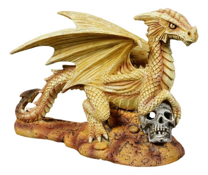 Ebros Desert Sand Element Baby Wyrmling Dragon Statue Anne Stokes Fantasy 5.25"L
