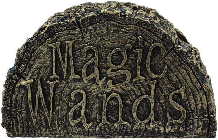 Ebros Dryad Stump Of Magic Wand Holder Stand Prop Accessory Decor Collectible