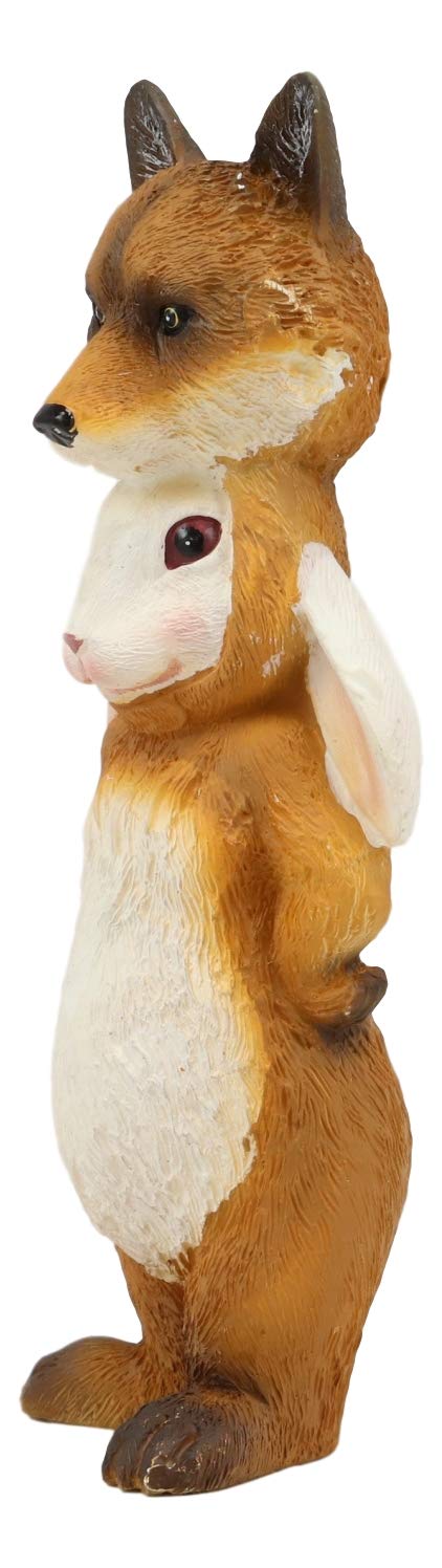 Ebros Dupers Collection Brer Rabbit In Fox Costume Statue 5.75" Tall Crafty Hare Animal Decor Figurine Remus Fairy Tale Collectible