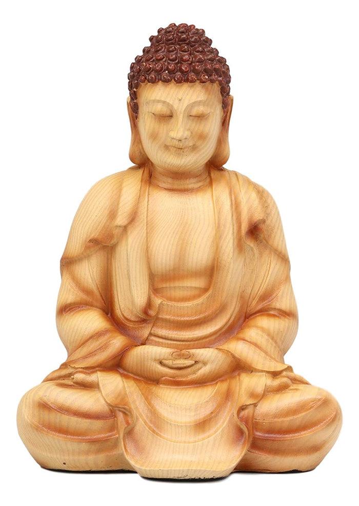 Ebros Eastern Meditating Buddha Gautama Amitabha In Dhyana Mudra Pose Statue