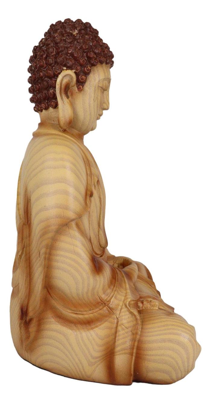 Ebros Eastern Meditating Buddha Gautama Amitabha In Dhyana Mudra Pose Statue