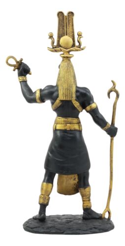 Ebros Egyptian God Ibis Headed Thoth Holding Was& Ankh Patron Of Knowledge