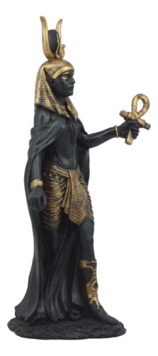 Ebros Egyptian Goddess Hathor Statue 11"H Deity Of Motherhood Joy Love Feminism