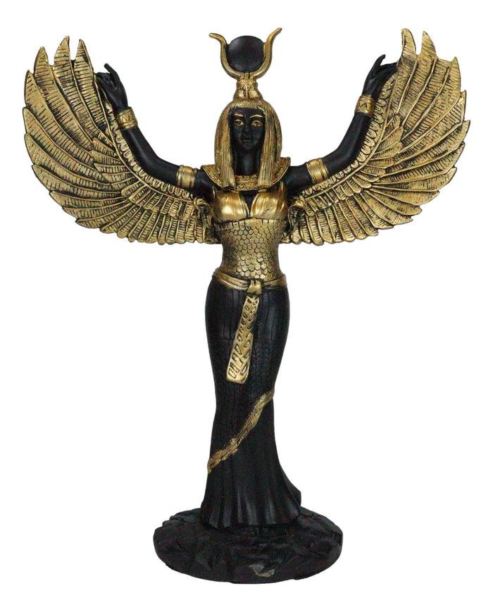 Ebros Egyptian Goddess Isis With Open Wings Statue Ancient Egypt Deity Of Magic And Nature Iset Sculpture
