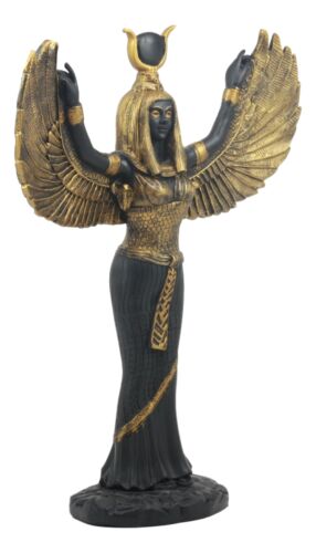 Ebros Egyptian Goddess Isis With Open Wings Statue Ancient Egypt Deity Of Magic And Nature Iset Sculpture