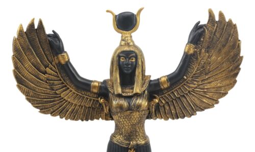 Ebros Egyptian Goddess Isis With Open Wings Statue Ancient Egypt Deity Of Magic And Nature Iset Sculpture