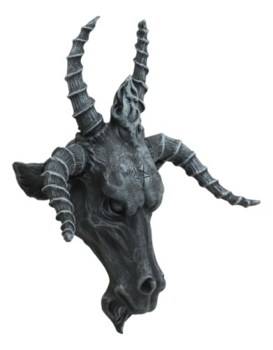 Ebros Eliphaz Levi Sabbatic Goat Baphomet Wall Plaque 8.5" Wide Collectible