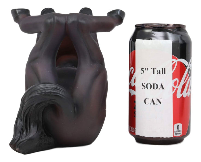 Ebros Elixir Of Doom Macabre Black Unicorn Wine Holder Figurine Kitchen Statue