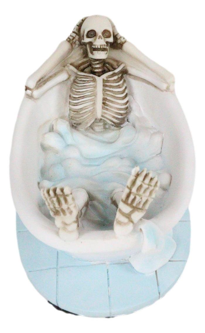 Ebros Eternal Afterlife Skeleton Soaking In Bubble Bath Tub Jacuzzi Macabre
