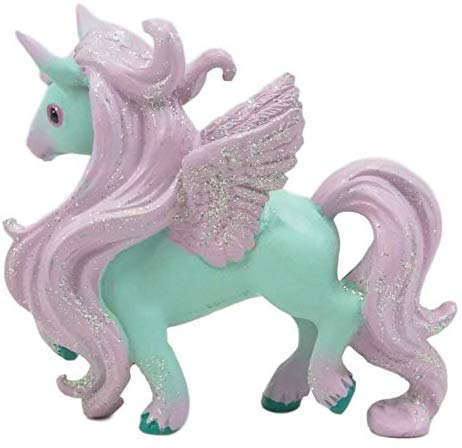 Ebros Fairy Tale Pegasus Horse Figurine Shelf Decor (Pink Princess Daphne)