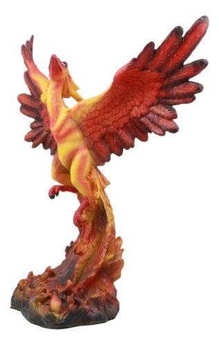 Ebros Fawkes Resurrection Of The Phoenix Fire Bird Statue Symbol Of Transformation And Rebirth Figurine