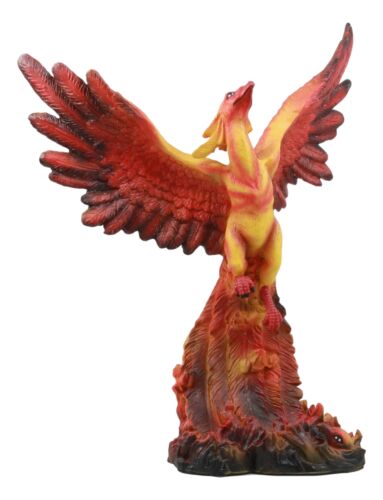 Ebros Fawkes Resurrection Of The Phoenix Fire Bird Statue Symbol Of Transformation And Rebirth Figurine