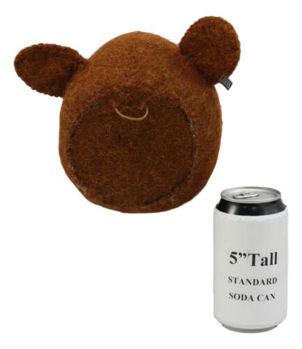 Ebros Fiona Walker England Handmade Organic Baby Animal Head Wall Decor Mini Safari And Farmland Collection (Mini Monkey)