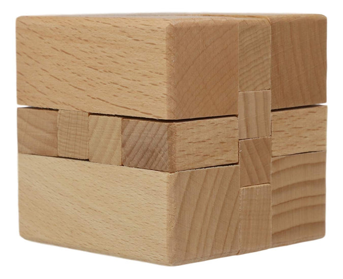 Ebros FLW Rythm Mini Square Interlocking Textile Blocks 3D Puzzle 2.25" H