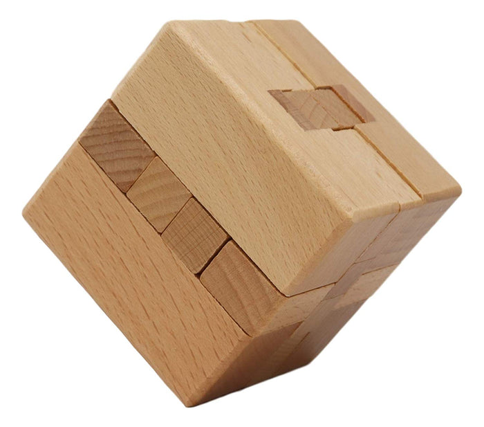 Ebros FLW Rythm Mini Square Interlocking Textile Blocks 3D Puzzle 2.25" H