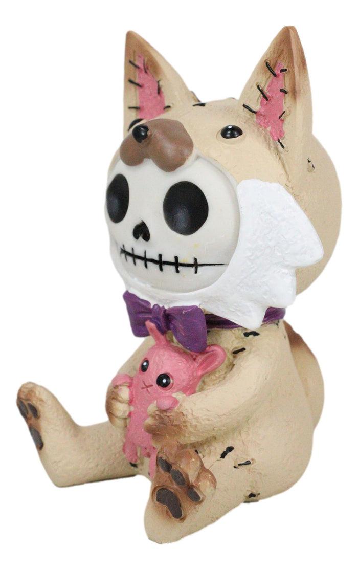 Ebros Furry Bones Fen Fen The Fox Skeleton Statue Furrybones Vulpes With Chicken
